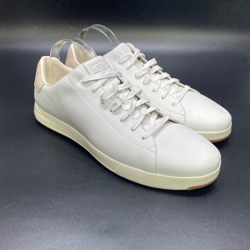 Cole Haan Grand Crosscourt Modern Sneaker Men 14 White Leather C22584 Low Top